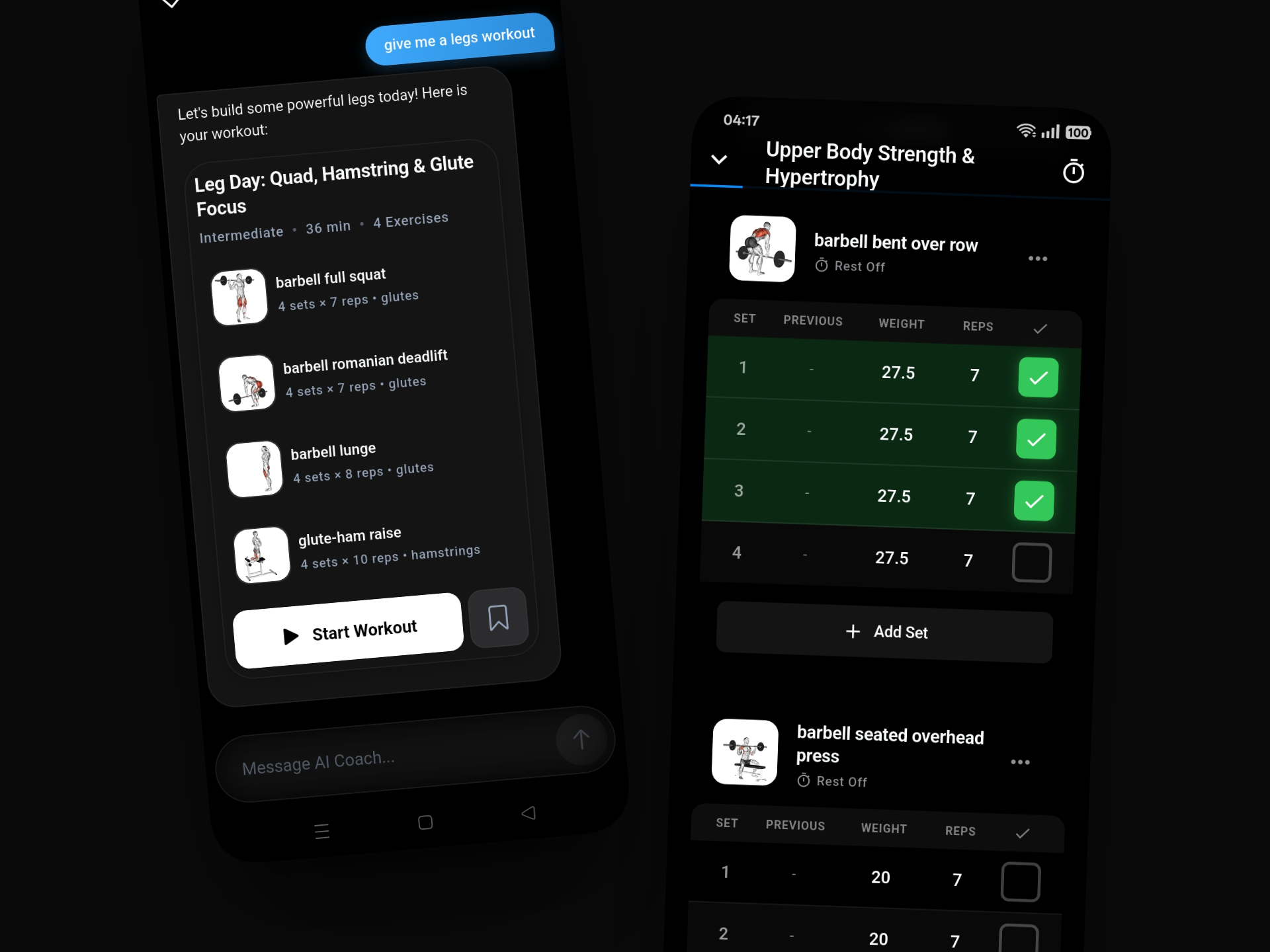Meridian Smart Workouts